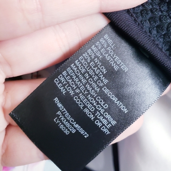 Peony & Me Floral Full Zip Mesh Side Top - Picture 6 of 8